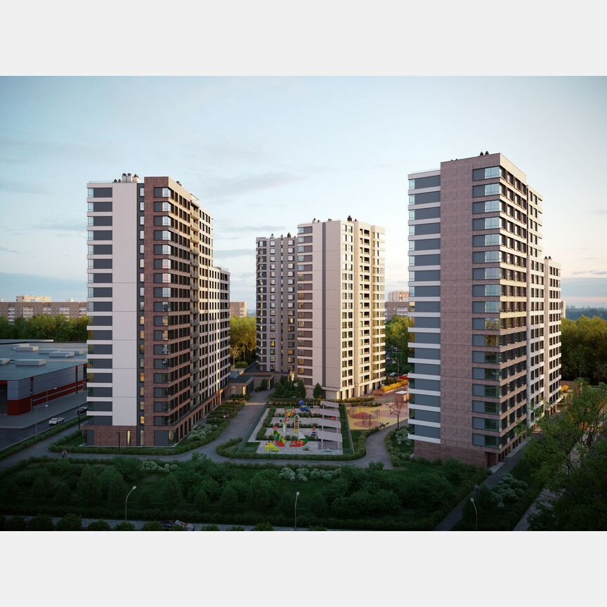 2-к. квартира, 65 м², 12/18 эт.