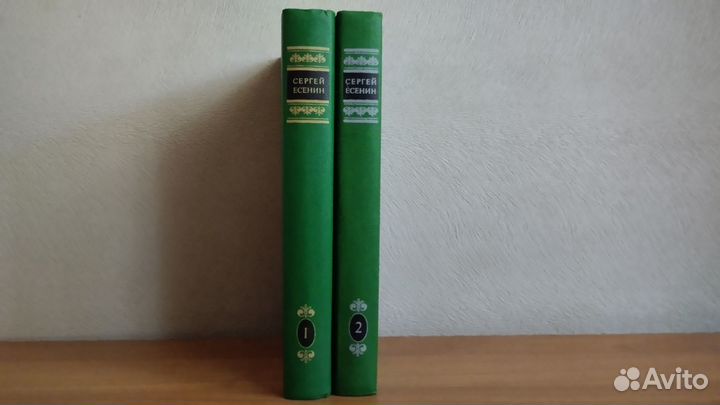 Сергей Есенин собрание сочинений в двух томах
