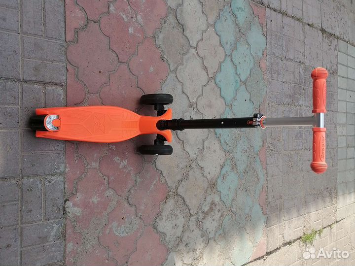 Самокат детский трехколесный складной