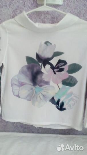 Блузки на девочку на 10-12 лет