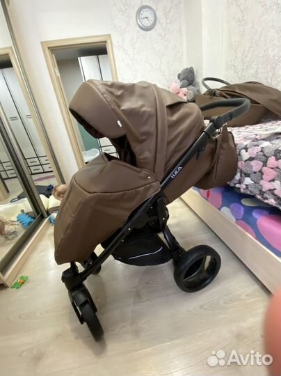 Коляска 2 в 1 bebetto luca pro