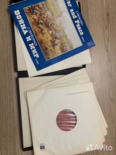 Прокофьев - война и мир 4lp box