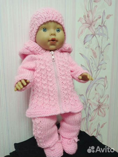 Вязаная одежда для пупсов