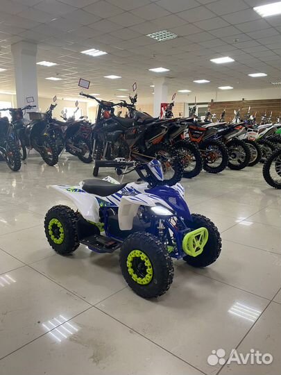 Квадроцикл (игрушка) ATV E010 1000Вт синий