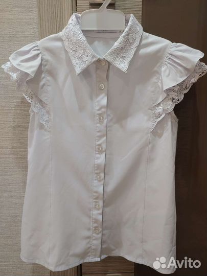 Блузка для девочки в школу 134