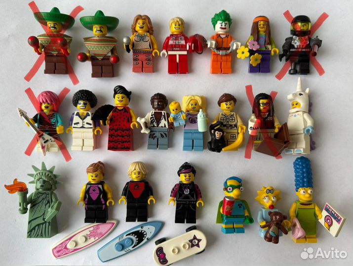 Лего Минифигурки Lego Minifigures