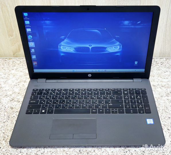 Мощный ноутбук для работы HP/i3-7/озу16Gb/SSD128/F