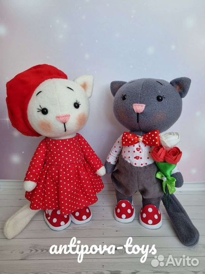 Котята текстильные