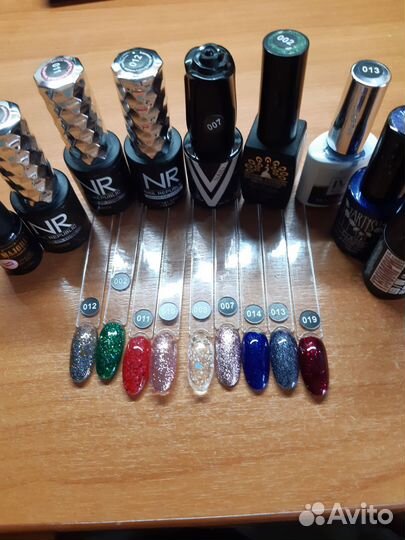 Гель лаки для маникюра набор, базы и топы