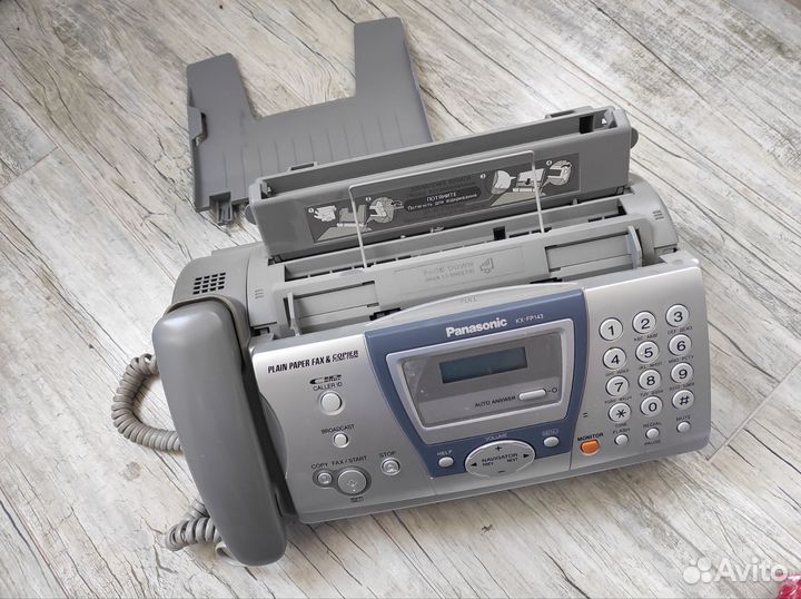 Телефон факс panasonic