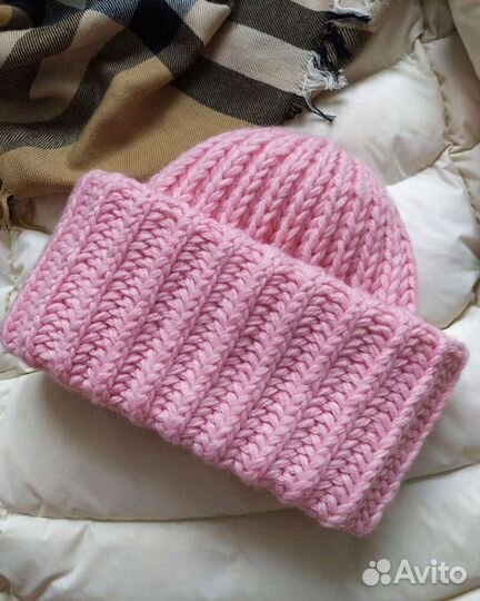 Шапка вязаная Такори ручная работа