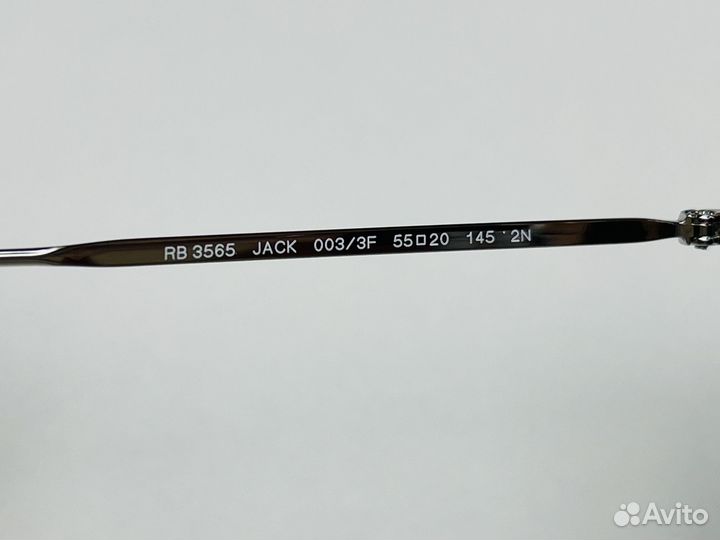 Очки Ray Ban Jack RB 3565 003/3F - Оригинал