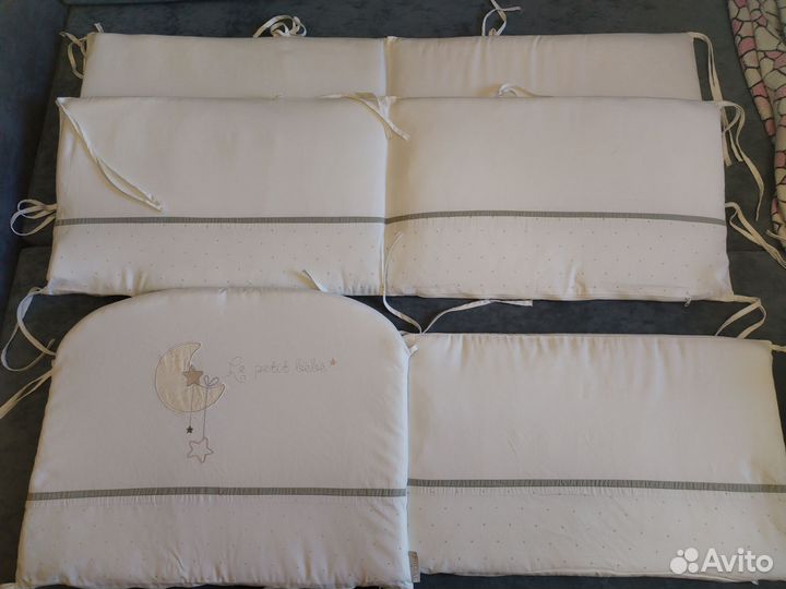 Бортики в детскую кроватку