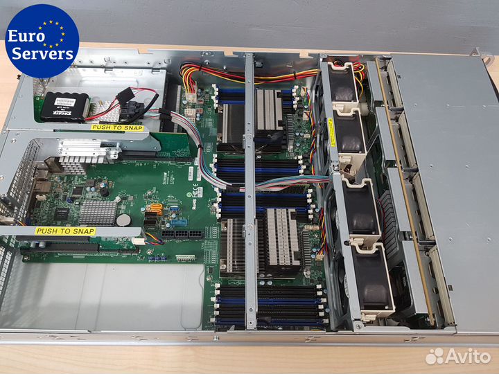 Supermicro CSE-829U 12LFF (2xXeon E5-2667v4,256Gb)