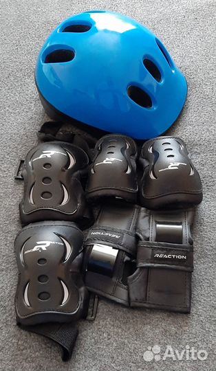 Защита и шлем для роликов детский