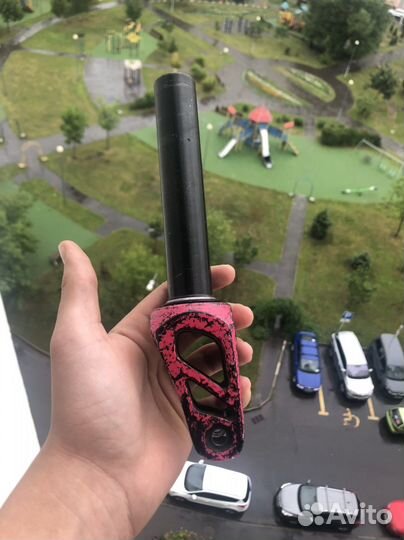 Вилка для трюкового самоката scs