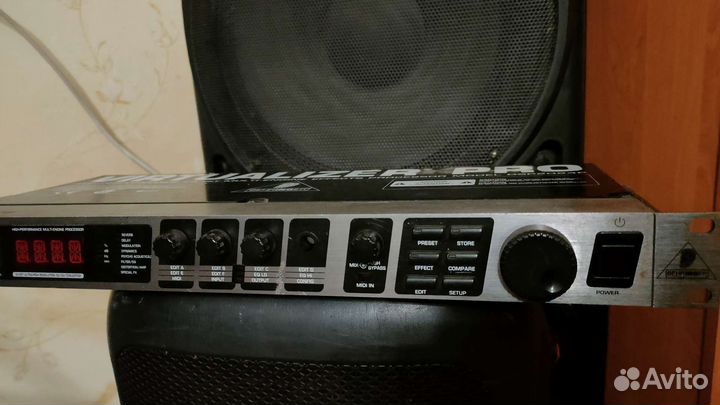 Behringer DSP-2024P virtualizerпроцессор Эффектов
