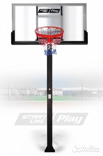 Баскетбольная стойка SLP Professional 022B