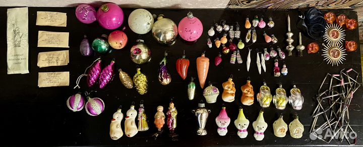 Елочные игрушки СССР одним лотом