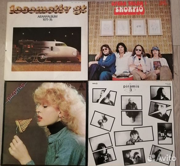 Винил. Венгерский rock, disco 77-88 гг
