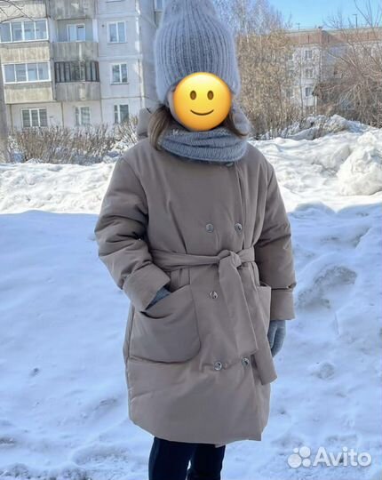 Пальто для девочки 116