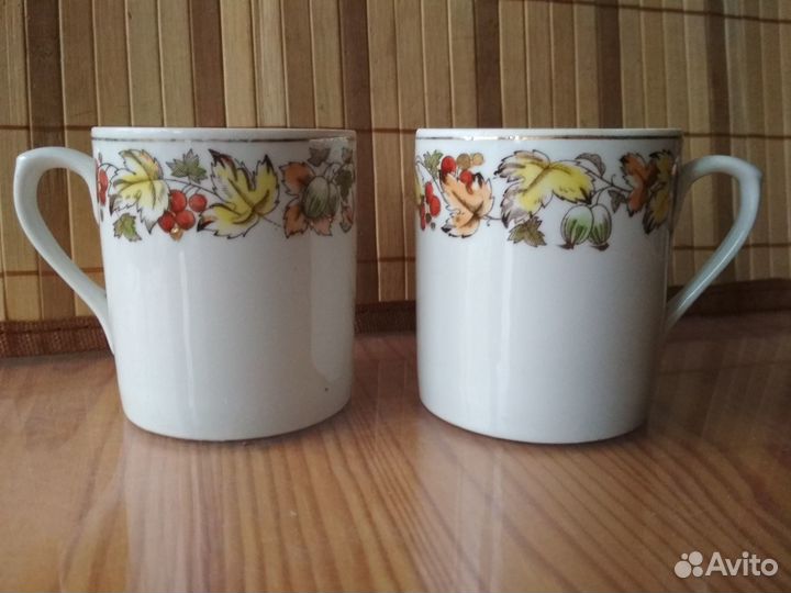 Чашки кофейные Дулево 1957 год