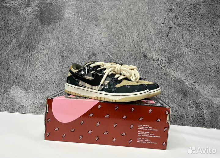 Кроссовки Nike SB dunk low x Cactus Jack Люкс