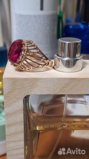 Золотой перстень женский СССР