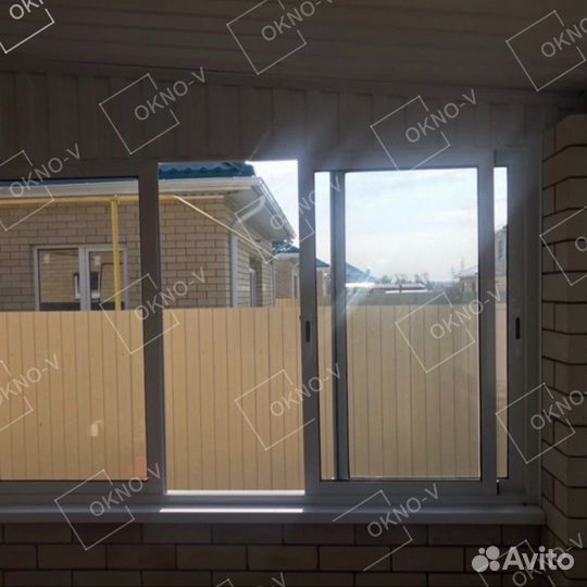 Раздвижные алюминиевые окна
