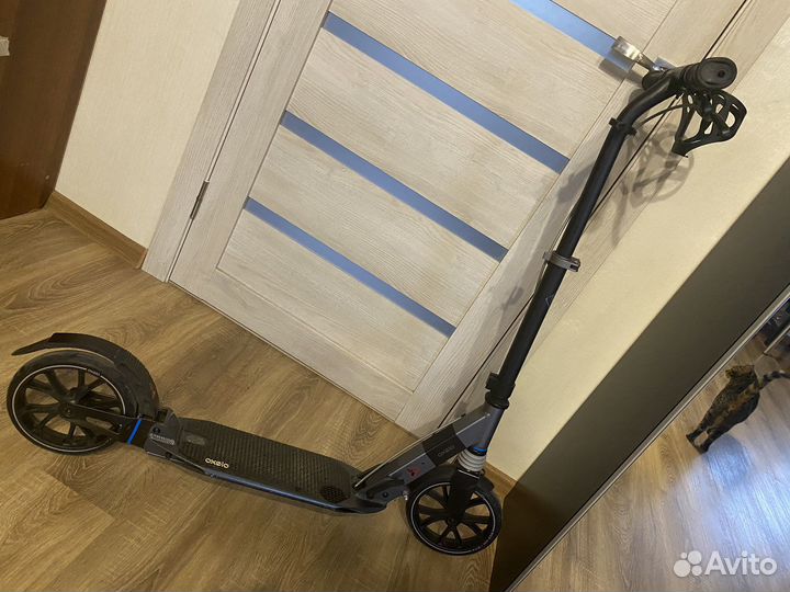 Самокат axelo town 7XL черный