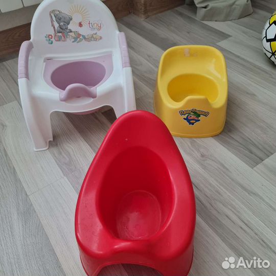 Горшок детский 3шт