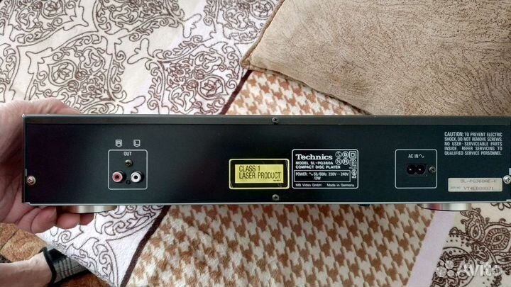 Проигрыватель CD Technics SL-PG360A