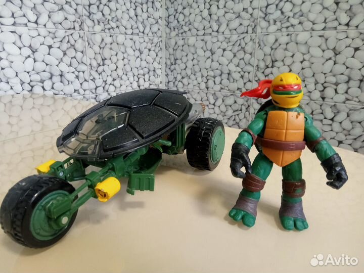 Фигурки и мотоциклы Черепашек-ниндзя