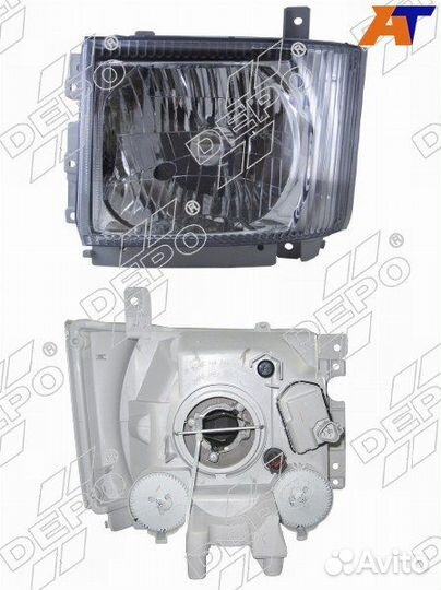 Фара isuzu ELF 07- LH с электрокорректором