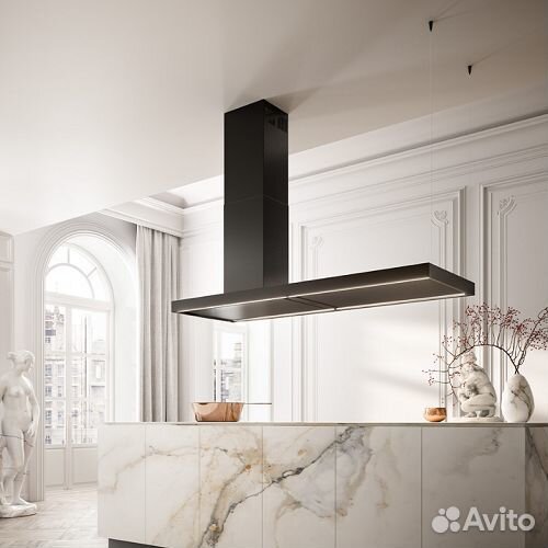 Островная вытяжка falmec elle isola