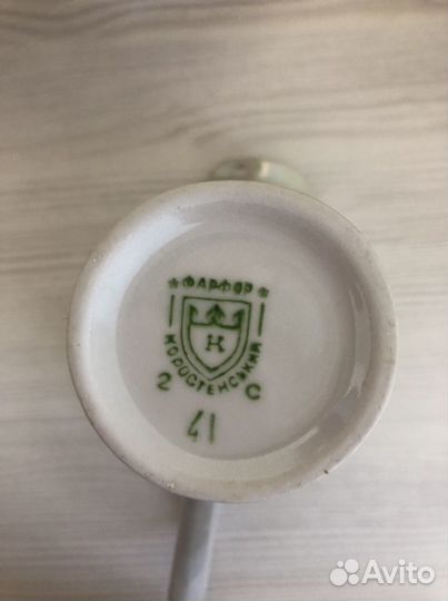 Сервиз кофейный фарфоровый Польский