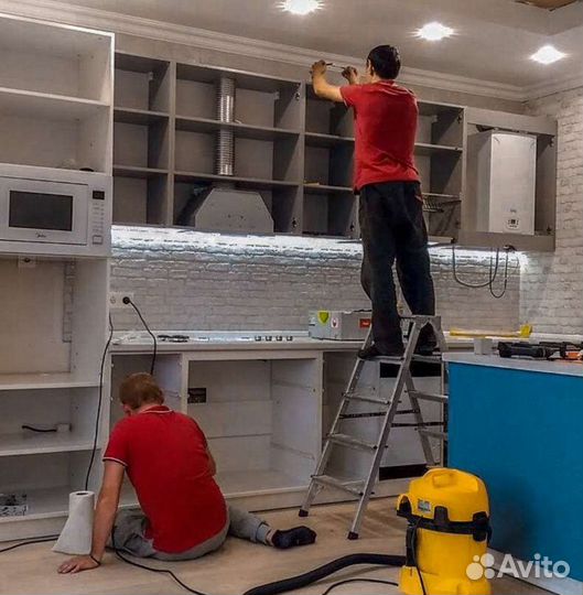 Сборка мебели установка
