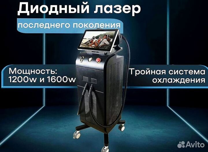 Лазер для эпиляции Titanium 1600w