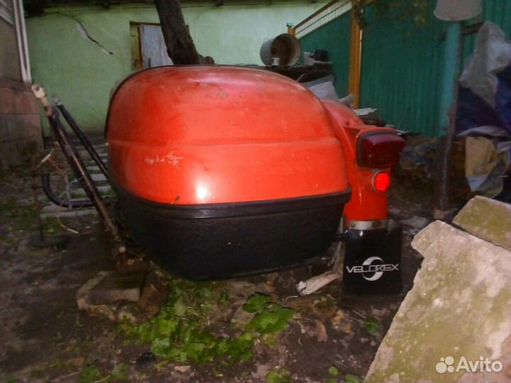 Боковой прицеп на jawa