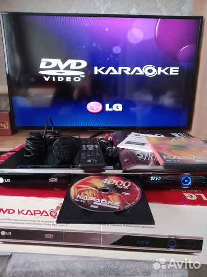 Dvd плеер с караоке lg DKS-9500H