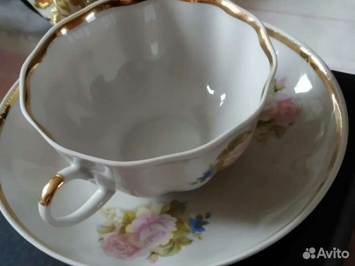 Сервиз чайный.Фарфор императорский.Дулево.Новый