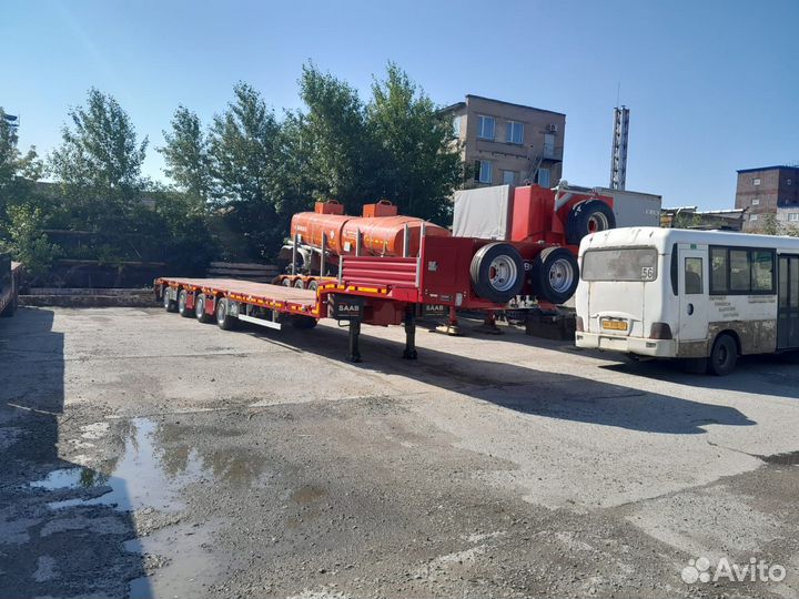 Полуприцеп трал (тяжеловоз) Saab 9891, 2023