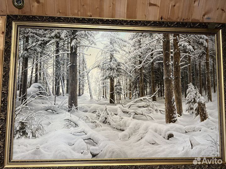 Картины. (копия Шишкина) А.Савельев