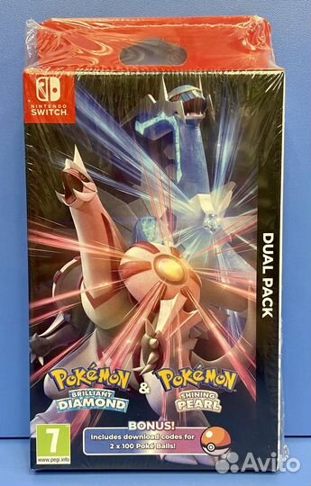 Pokemon Brilliand Diamond and Shining Pearl NS New