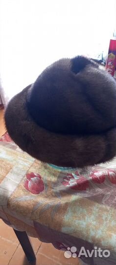Шапка норковая женская