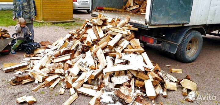 Дрова в укладку любого объема Березовые
