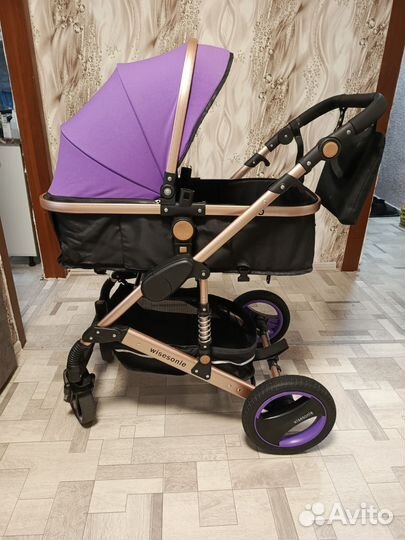 Коляска 3 в 1 с автолюлькой