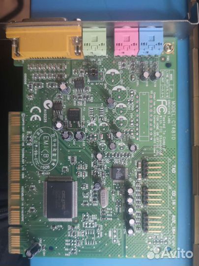 Звуковая карта Creative Vibra 128 PCI