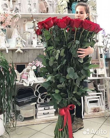 Высокие Розы с Доставкой