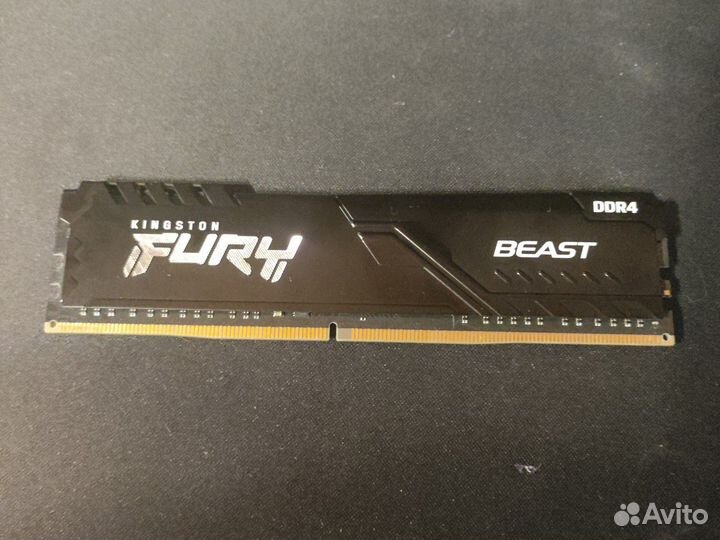 Оперативная память ddr4 8gb kingston fury
